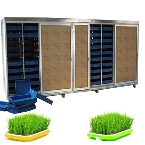 Full Automatic Hydroponic Barley Fodder System Hydroponic Wheat Barley