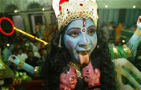 Indian Hindus Celebrate Goddess Photo Pictures Cbs News