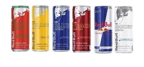 Buy Red Bull Editions Variety Pack84floz Pack Of 24 Red Yellow