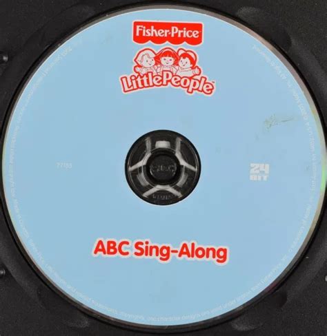 Fisher Price Little People Abc Sing Along Dvd Disc Only Educational