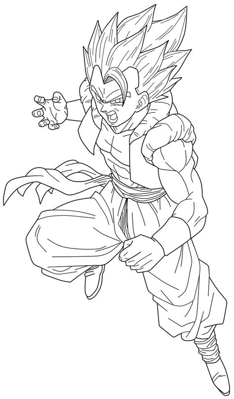 Vegeta Super Saiyan Lineart By Chronofz On Deviantart Goku Dibujo A