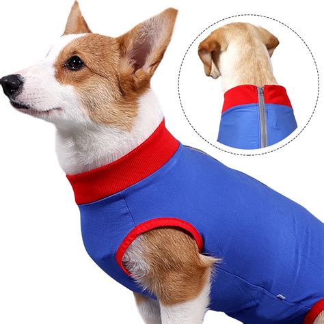 Dog Recovery Suit After Surgery Pet Surgical Wear For Abdominal Wounds