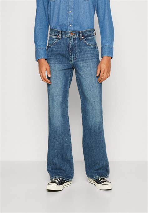 Wrangler Fox Bootcut Jeans Dark Indigodark Blue Denim Zalandoie