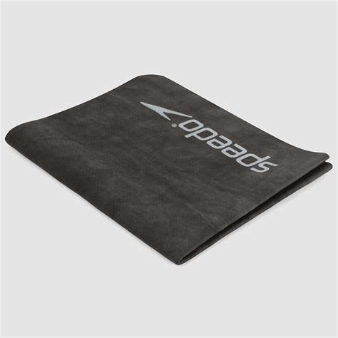 Speedo Sports Towel Chamois Towel Swimming Towel Black Au