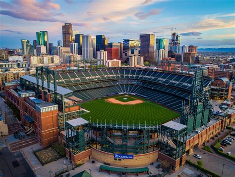 Coors field with a Dash of Denver : ColoradoRockies
