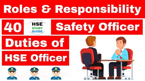 Roles And Responsibilities Of Hse Officer