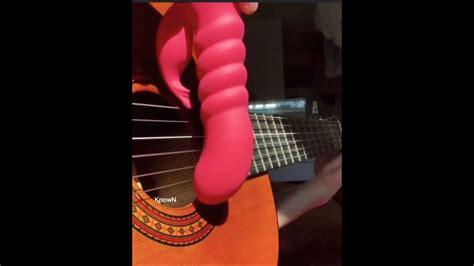 Playing Guitar With Dildo Youtube