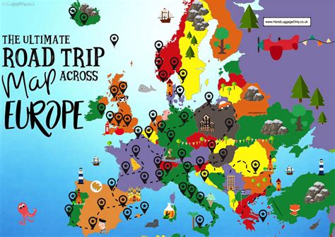 49 Best Places To Visit On A Europe Road Trip Road Trip Map Road