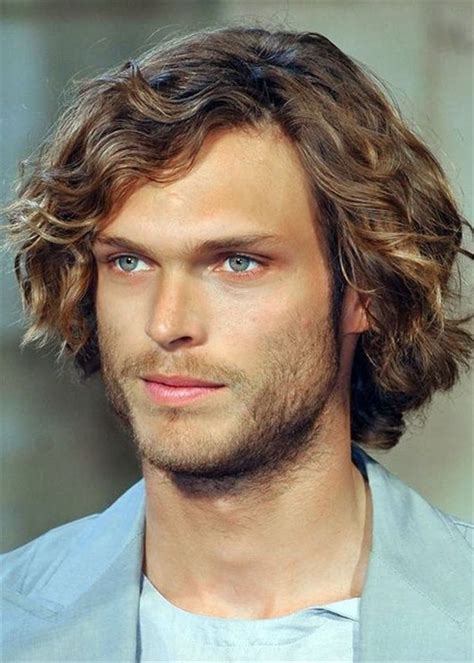 Natural Wavy Synthetic Hair Men S Capless Wig Inches Hair Styles