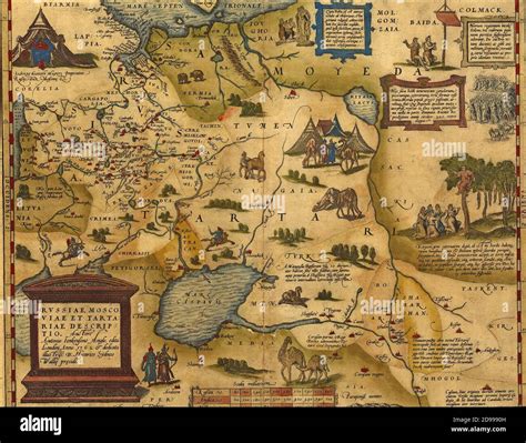 Abraham Ortelius Map Of Europe 1570 Hi Res Stock Photography And Images