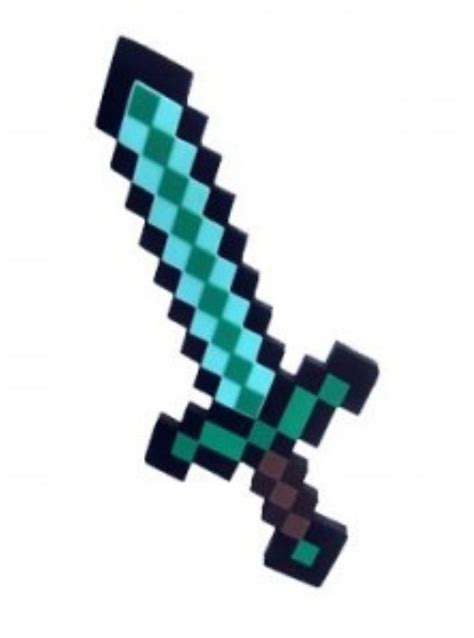 Minecraft Espada De Diamante - R$ 49,90 em Mercado Livre