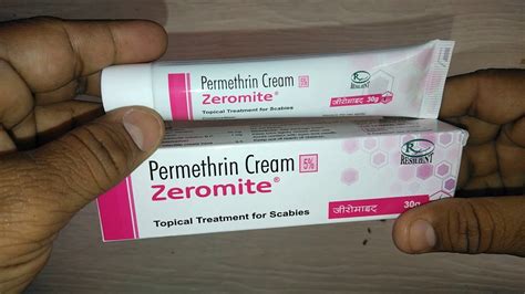 Zeromite Cream Review Topical Treatment For Scabies Youtube