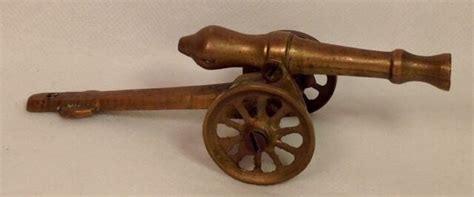Vintage Brass Miniature Cannon Civil War Revolutionary War Ebay