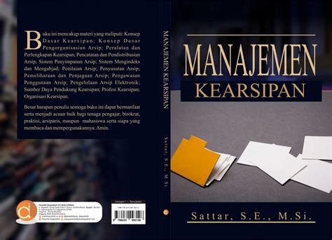 Buku Manajemen Kearsipan Penerbit Deepublish Yogyakarta