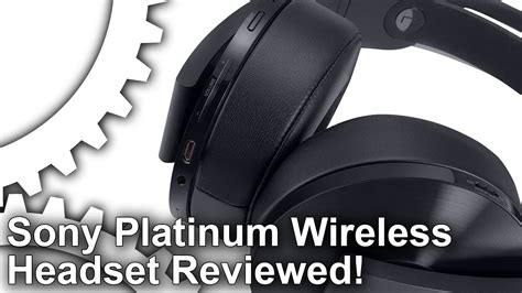 Sony Platinum Wireless Headset Review A New Dimension In Audio Youtube