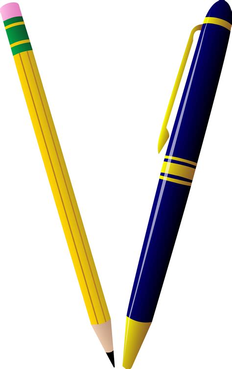 Pen And Pencil Clipart Clipartix