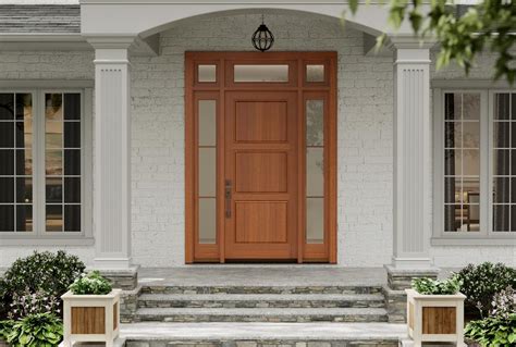 Colonial Style Front Entry Doors