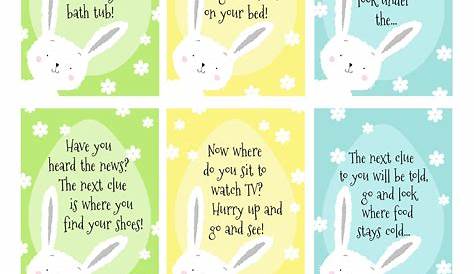 Easter Egg Hunt Template Free For Your Needs