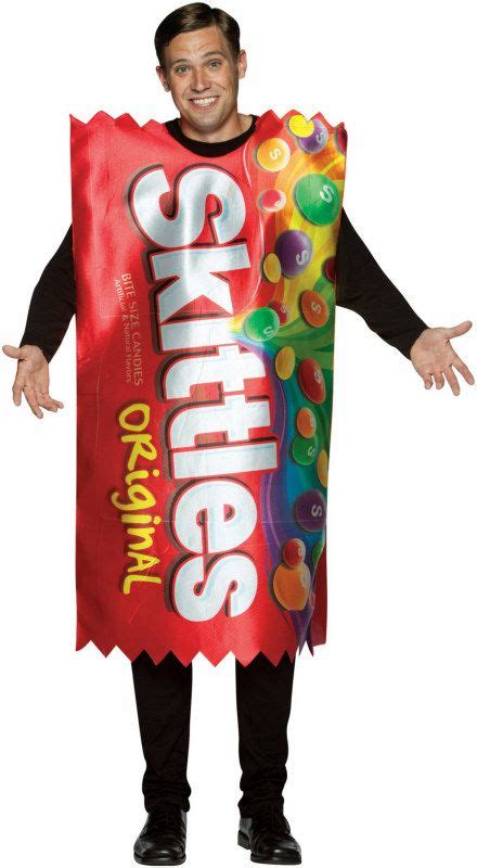 Skittles Wrapper Adult Costume Clever Halloween Costumes Halloween Parade Halloween Fashion