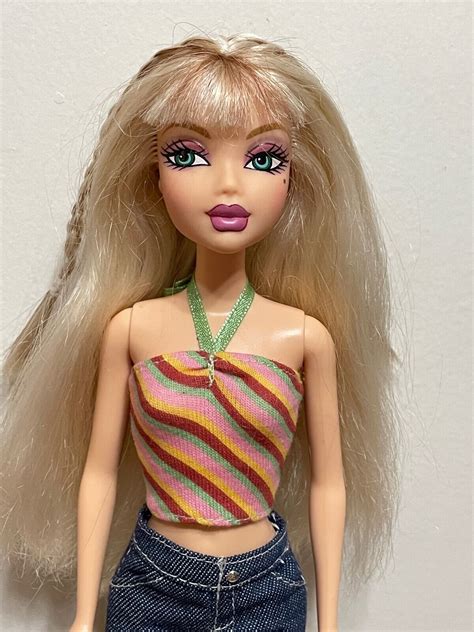 Barbie My Scene Miami Getaway Delancey Doll Highlighted Hair Bangs Dressed Rare Ebay