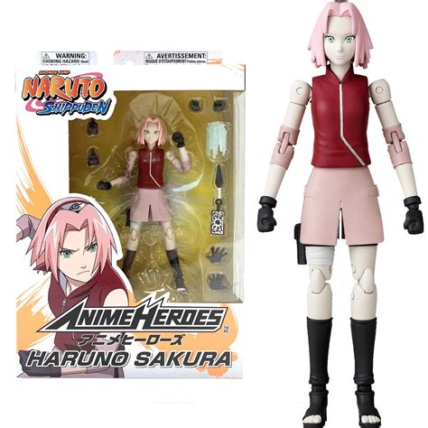 Buy Anime Heroes Official Naruto Shippuden Haruno Sakura Poseable