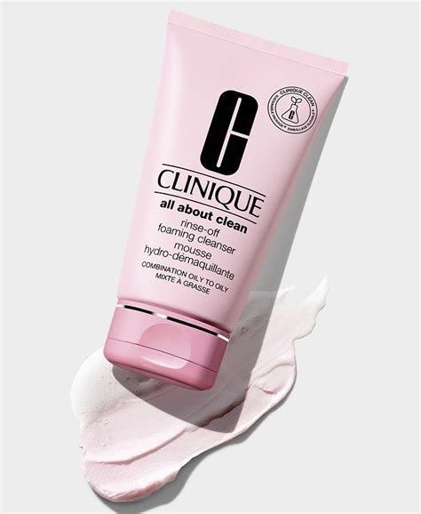 Clinique All About Clean Rinse Off Foaming Face Cleanser 5 Oz Macys