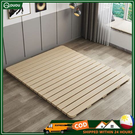 Board Wood Tatami Bed 120150180cm Spinal Protection Waist Support Wooden Bed Frame Shopee