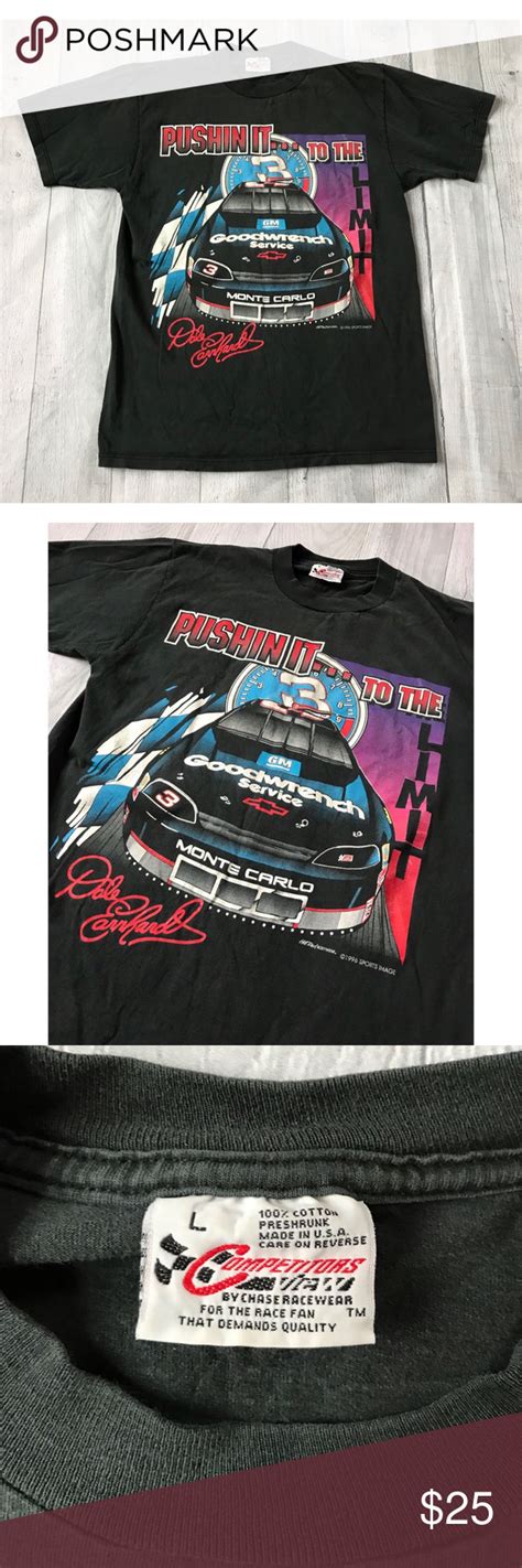 They are not fast or easy to make. Vintage Dale Earnhart Double-Sided T-Shirt | Nascar t ...