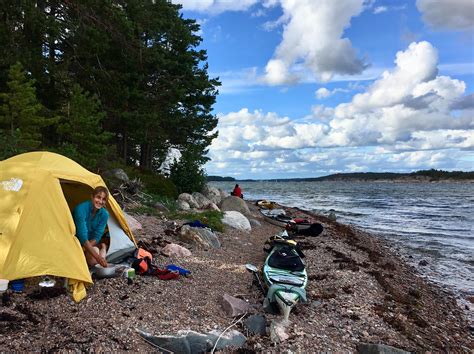 Camping On The Islands In The Finnish Archipelago R Kayaking