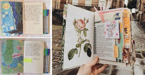 13 Ideas Hermosas Para Decorar Tu Agenda O Diario Small Joys