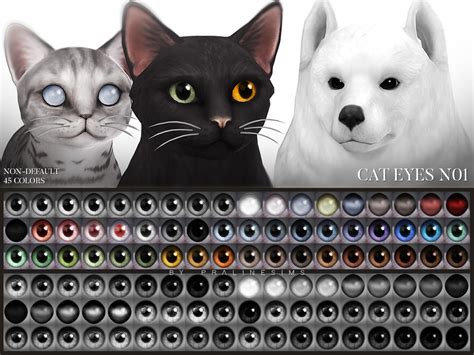 The Sims Resource Cat Eyes N01 Non Default