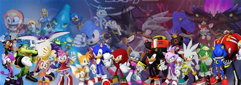 Banner Sonic And Friends By Reallyfaster On Deviantart