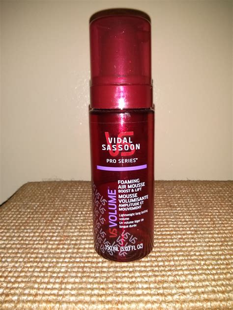 Maybe you would like to learn more about one of these? Vidal Sassoon Pro Series Foaming Air Mousse reviews in ...