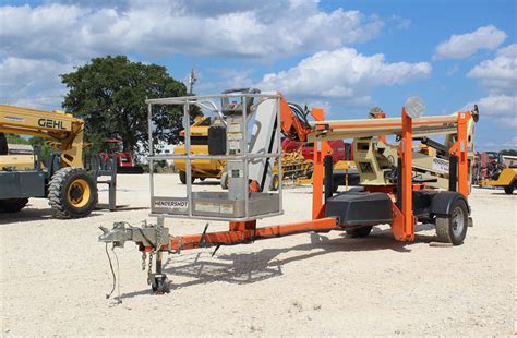 With the ability to be towed up to 60 mph conditions, this towable boom lift will make sure that. JLG T500J Towable Boom Lift Rental - Equipment Listings ...