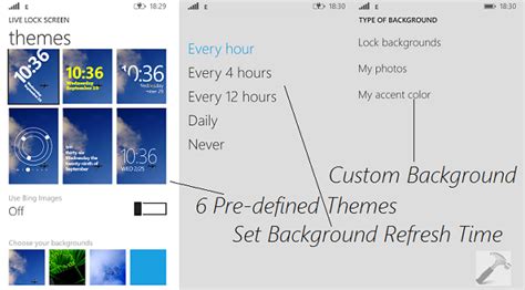 How To Set Live Lock Screen In Windows Phone 81
