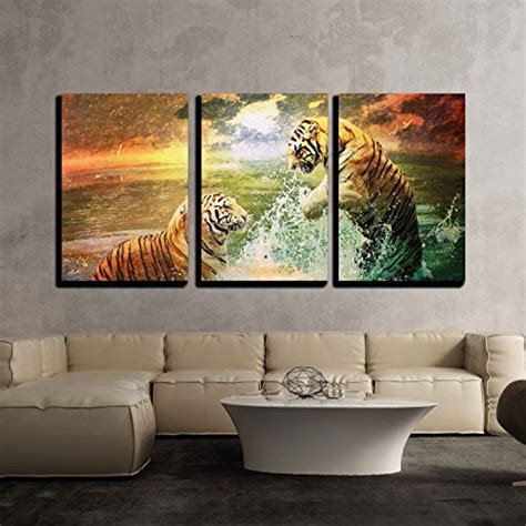 Tiger Wall Art Kritters In The Mailbox Tiger Artwork For Your Walls