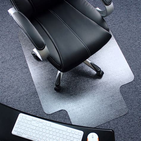 Marvelux 47 X 53 Heavy Duty Polycarbonate Office Chair Mat With Lip