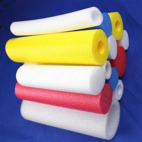 Yellow EPE Foam Tube For Used For Packaging Goods Thickness 10mm At