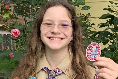 Virginia Teen Becomes One Of The First Girls To Earn The Highest Rank
