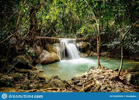 Khuean Srinagarindra National Park Huay Mae Khamin Waterfalls In