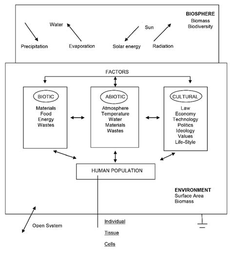 The Holistic Framework Of A Human Ecology Perspective Which Illustrates