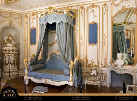Rococo Syle Interior Design Discount Bedroom Furniture Luxurious
