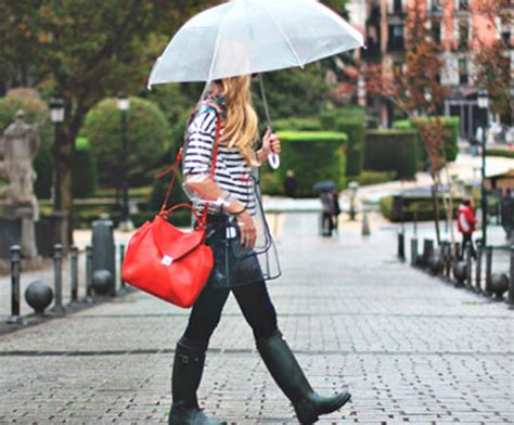 La tendencia de moda para días de lluvia