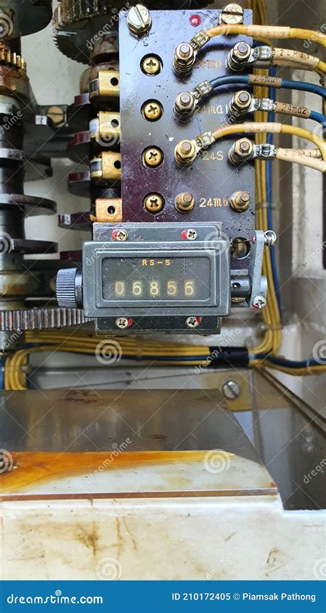 Vintage Load Tap Changer Control Stock Image Image Of Voltage Power