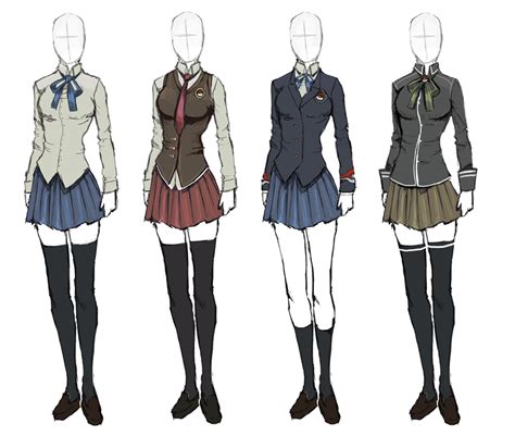 School Uniforms Anime Uniform Anime Outfits Fashion Design Drawings