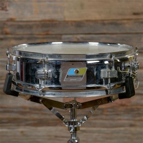 Ludwig 3x13 Steel Piccolo Snare Drum Early 1970s Used Snare Drum