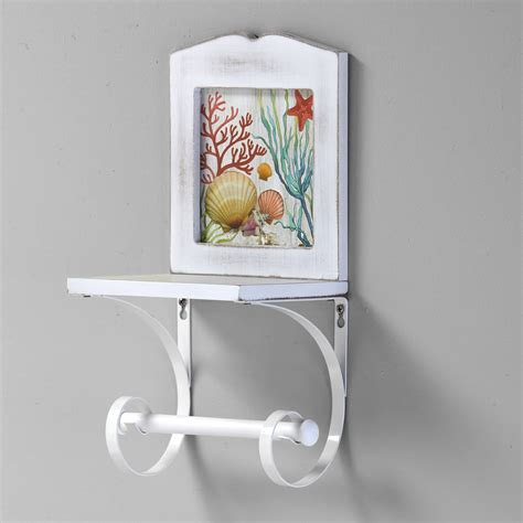 Coastal Toilet Roll Holder For Wall Unique Nautical Toilet Paper