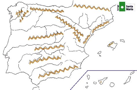 Mapa Fisico España Mudo Para Imprimir Imagui