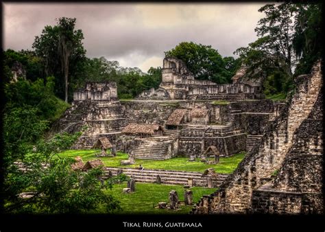Tikal Guatemala The Tikal Maya Ruins In Guatemala Are The Flickr