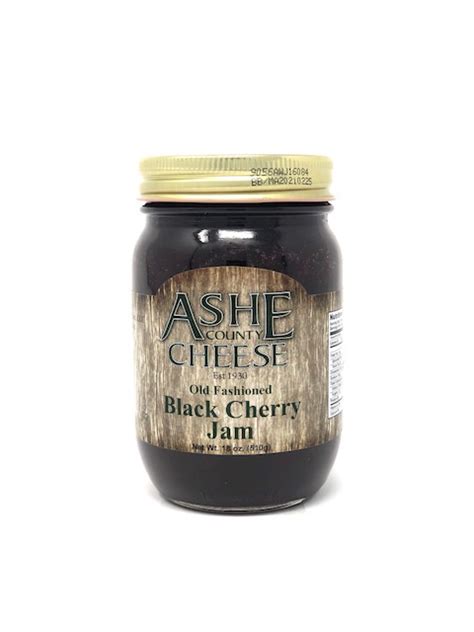 18 Oz Black Cherry Jam Ashe County Cheese